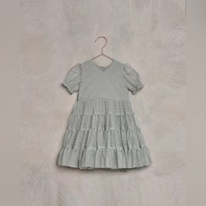 Noralee Dottie dusty blue girls dress size 6